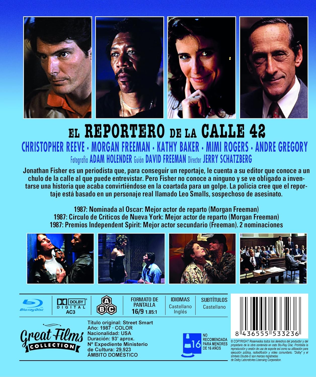 El Reportero De La Calle 42 (Street Smart) (Bd-R