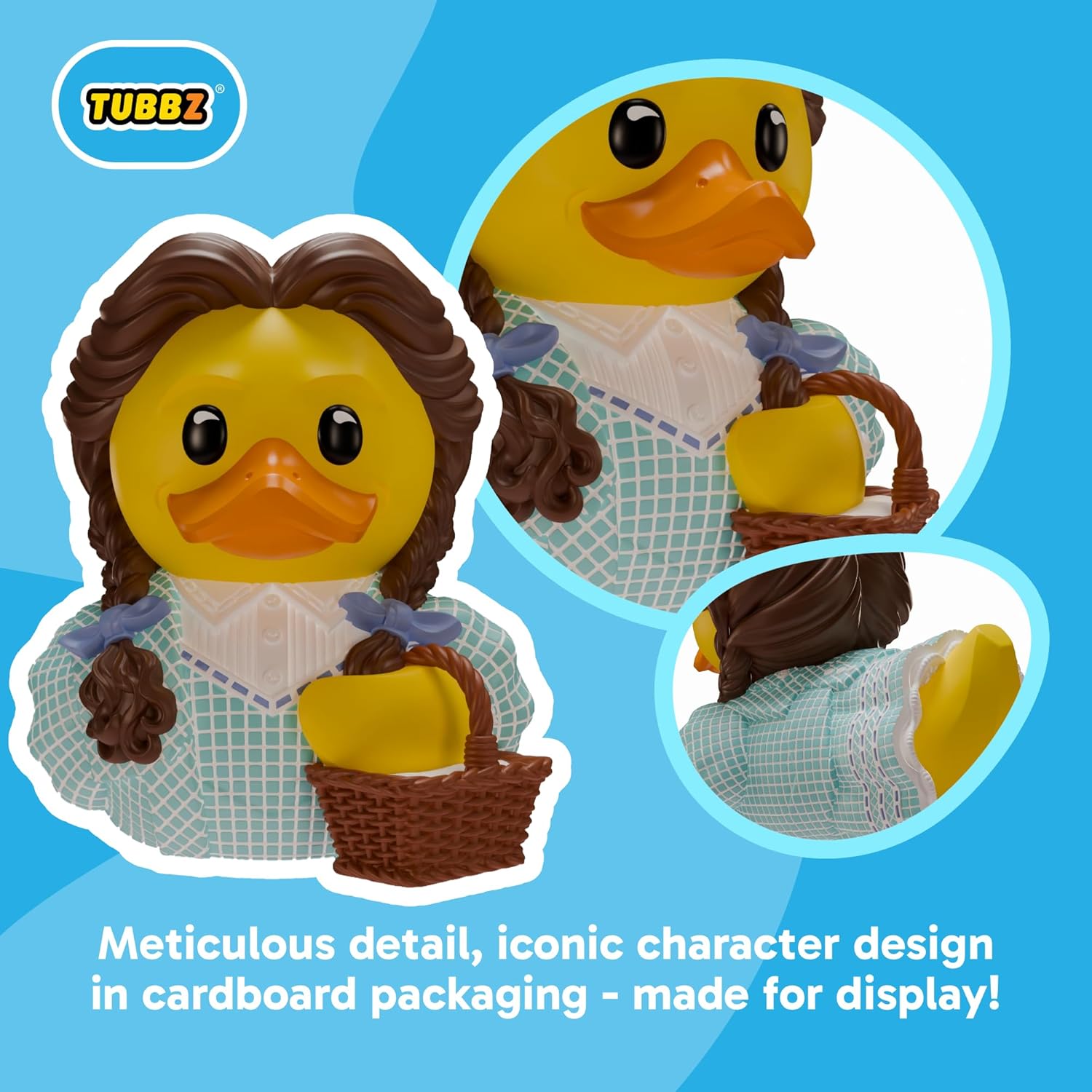 TUBBZ Boîte Édition: Wicked – Dorothy Gale Figurine Canard Cosplay en Vinyle – Produit Officiel de Collection pour Les Fans de Wicked