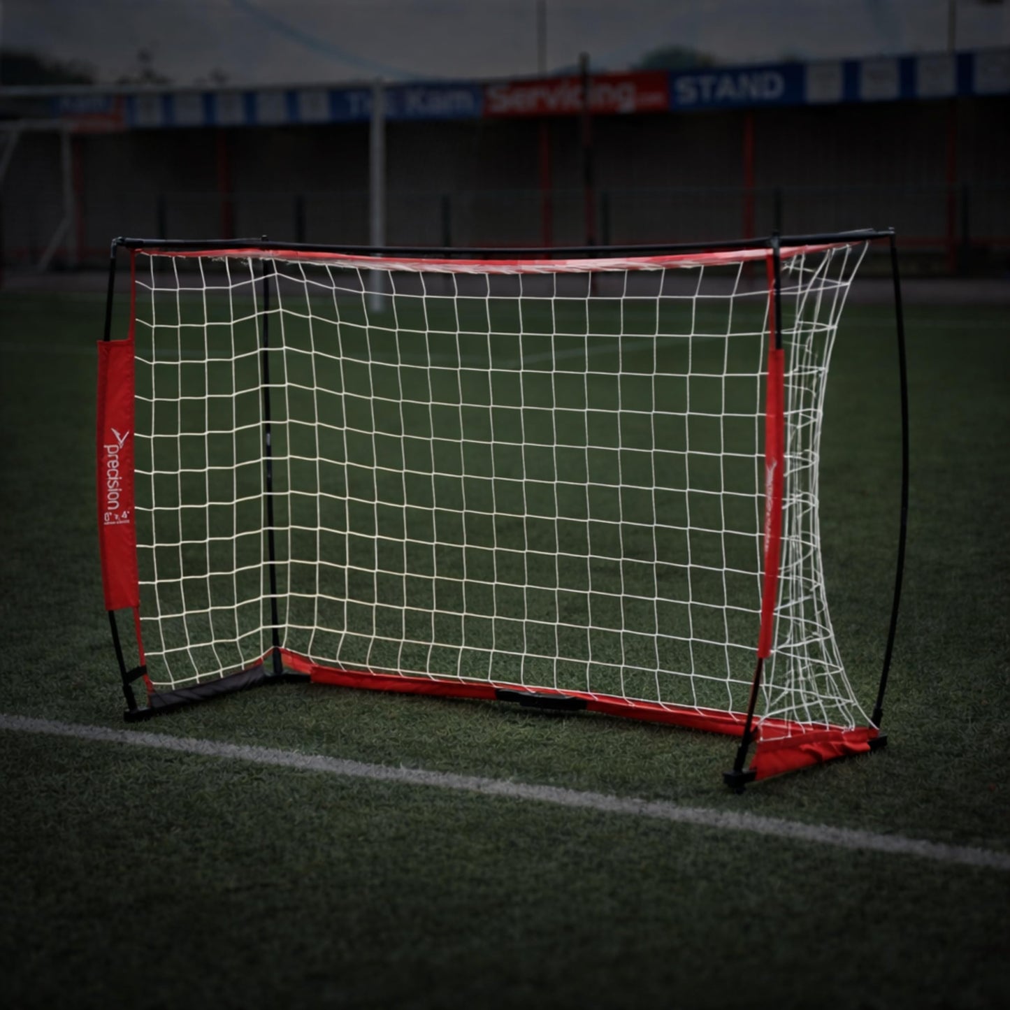 Precision Flexi Replacement Net, Knotless Polyester, Football, Futsal Goal, , 100mm Mesh, Durable Training Netting |Goal Not Included |