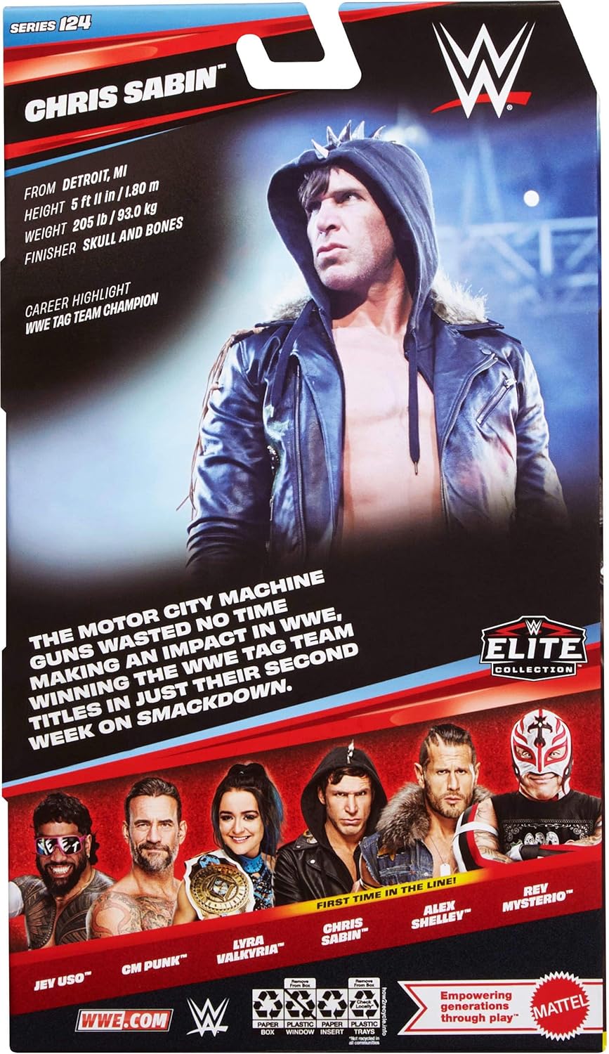 WWE Elite Collection - Series #124 - Chris Sabin