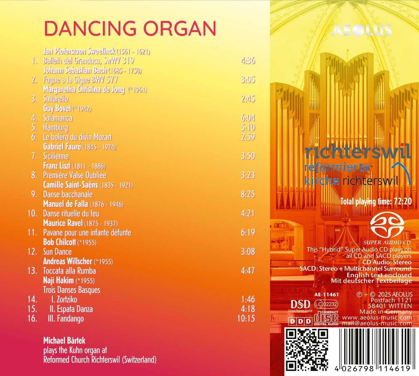 Michael Bártek: Dancing Organ