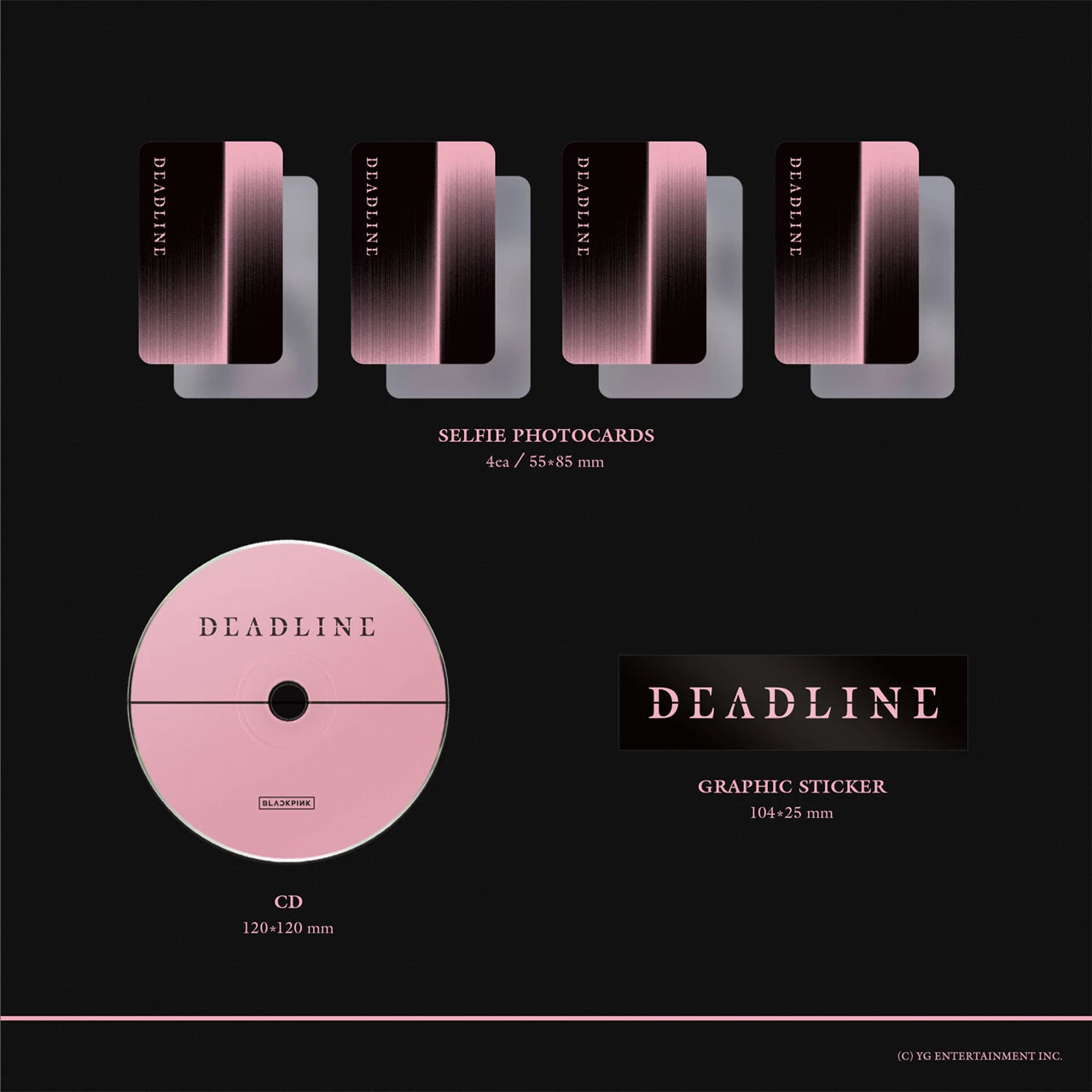 BLACKPINK 3rd Mini Album BLACK Ver.