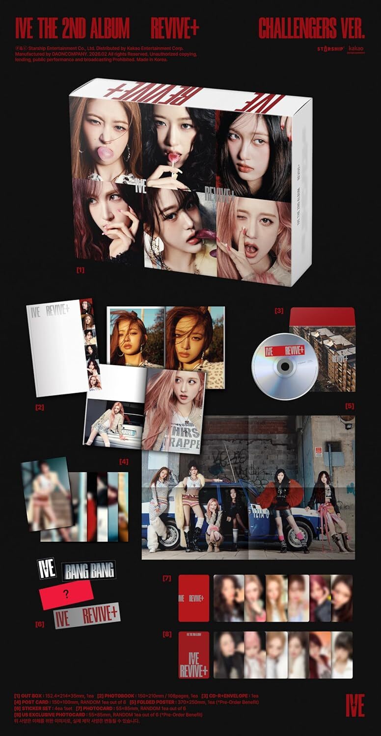 IVE the 2nd Album - REVIVE+ (CHALLENGERS Ver.)