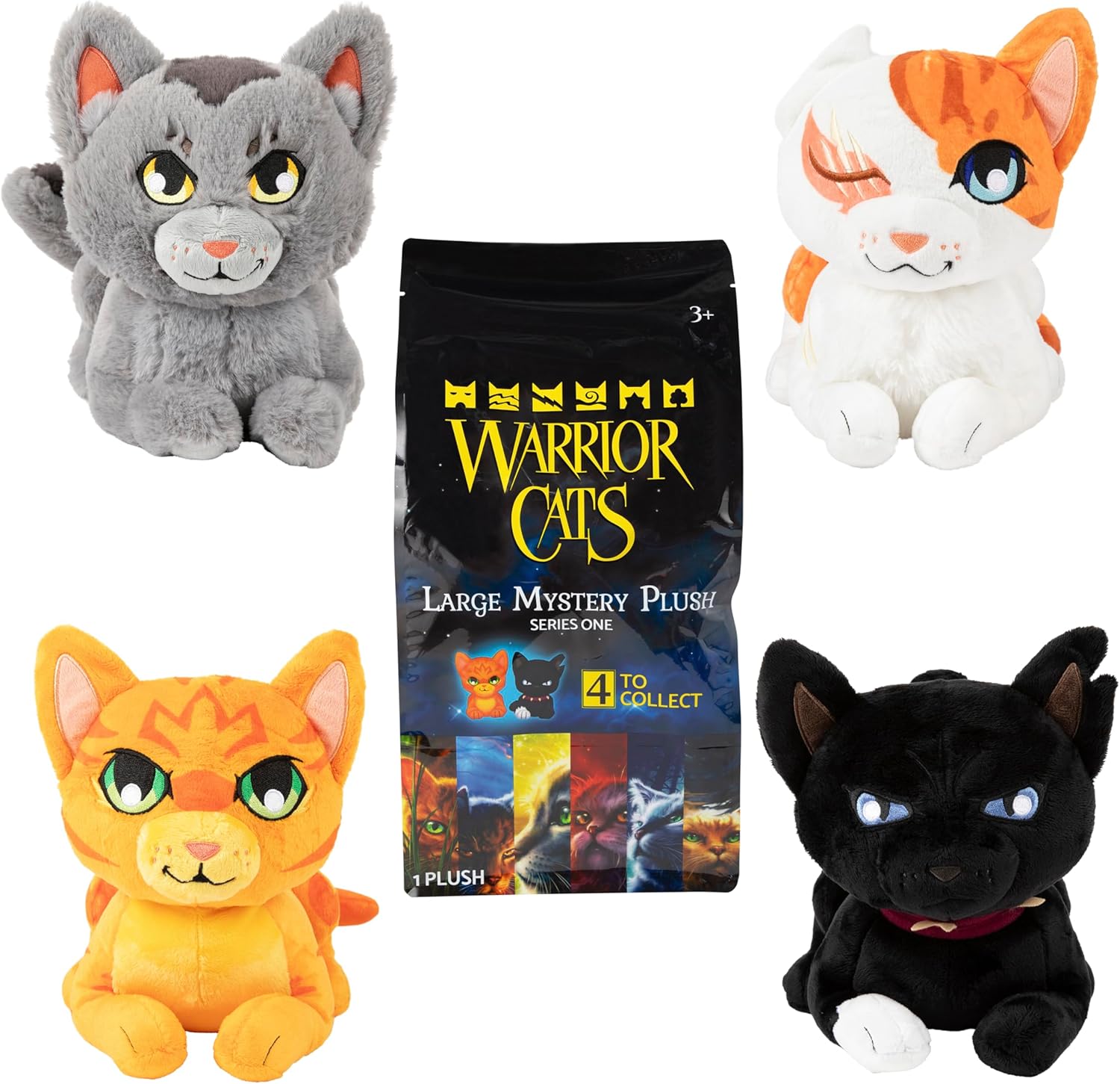 Warrior Cats Large Mystery Plush - Series 1