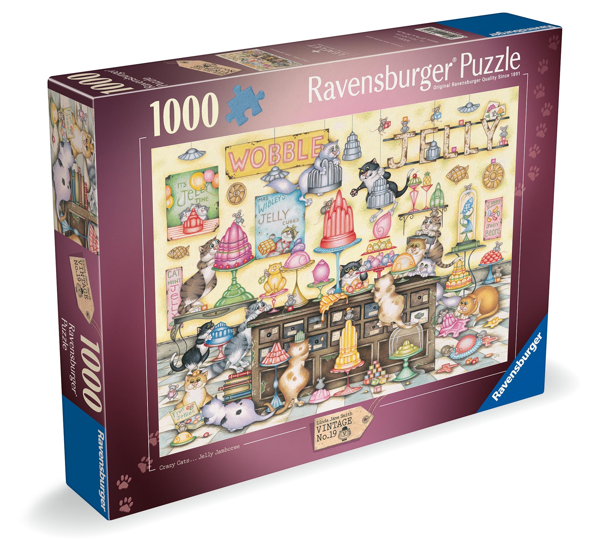 Crazy Cats: Jelly Jamboree 1000Pc
