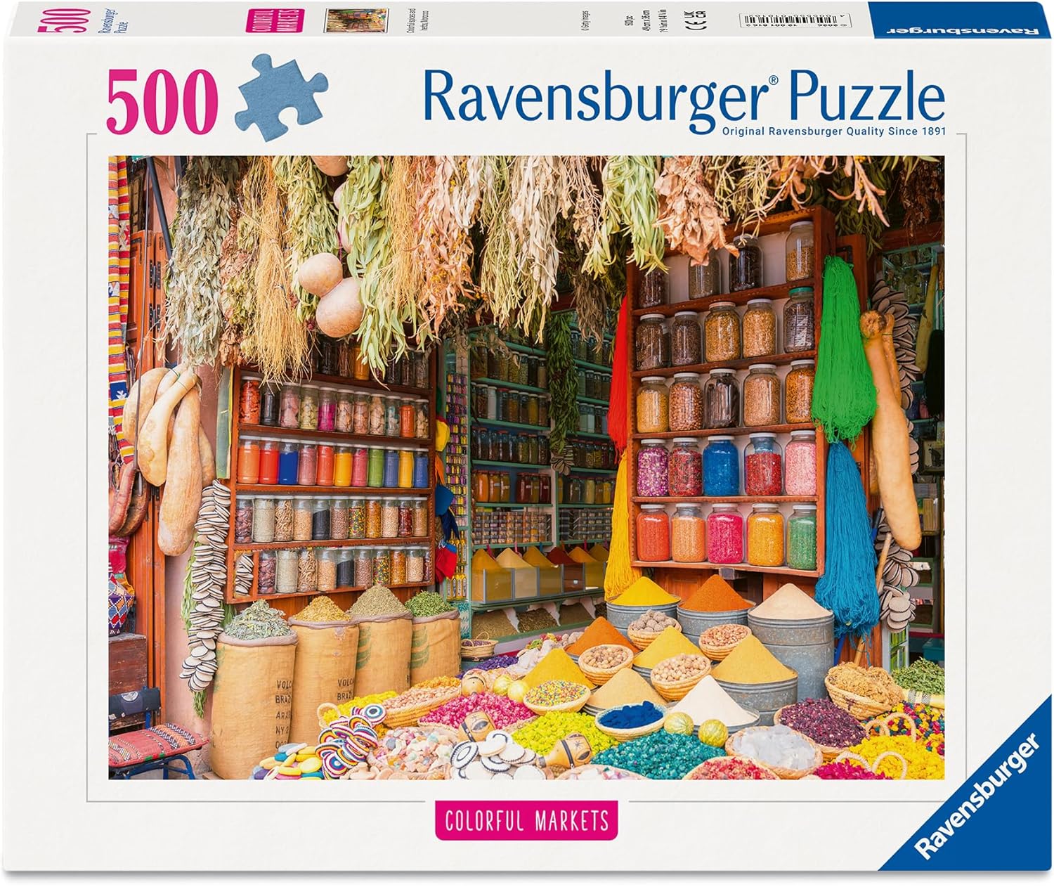 Ravensburger - Colorful Spices, Morocco 500P (12001816)