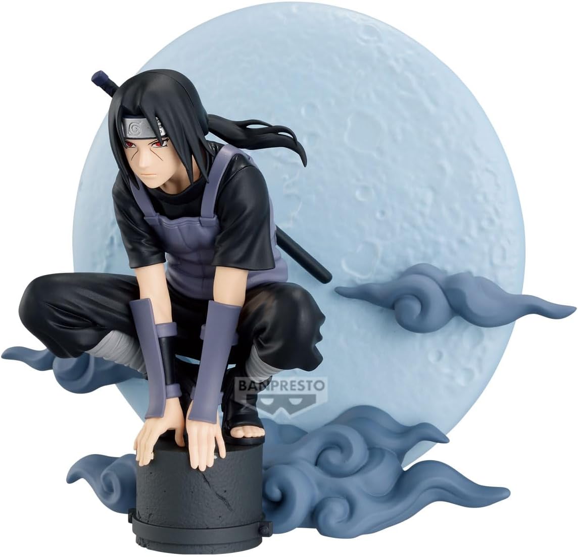BANPRESTO Itachi Uchiha Naruto Shippuden Memorable Saga Special Action Figure, 13 cm, BP29614P, Multicoloured, Collectable Figure, Ideal for Anime Fans