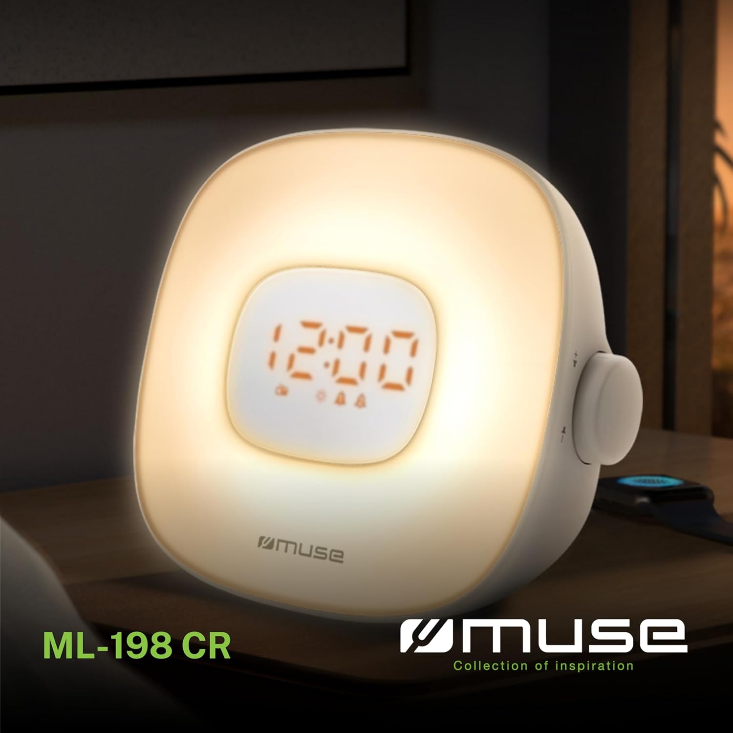 Muse: Clock Radio With Wake-Up Light And Sounds Of Nature
