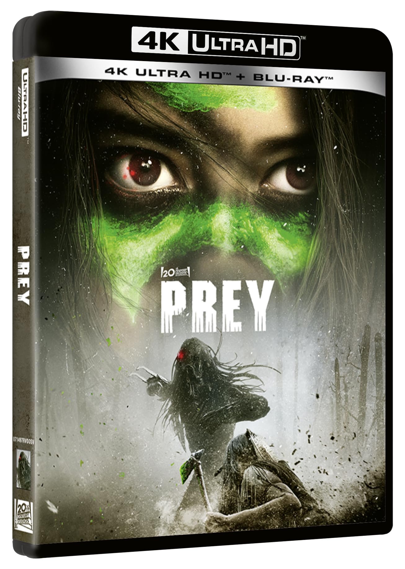 Blu-Ray 4K Uhd Prey (4K Ultra Hd + Blu-Ray Hd