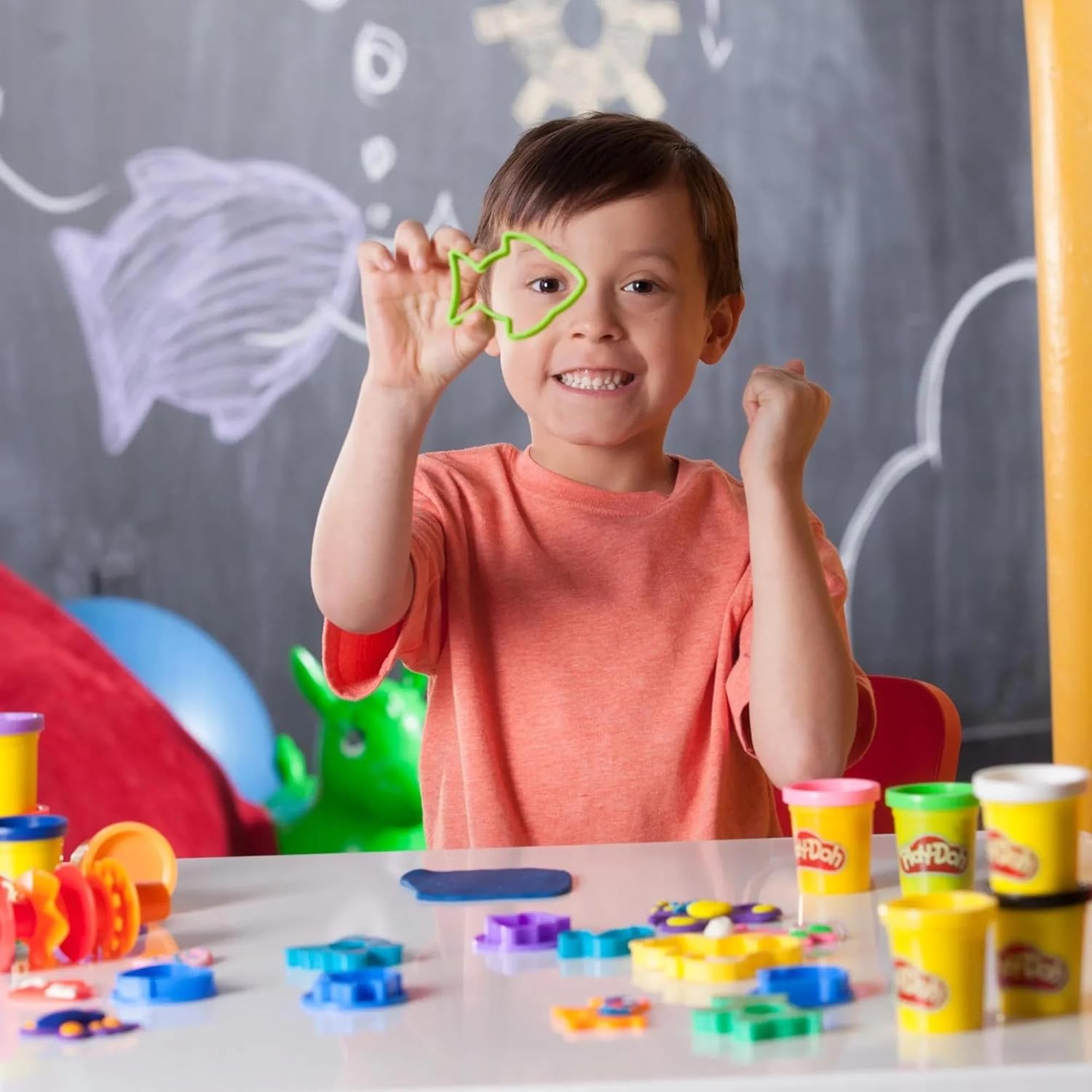 Play-Doh - Play-Doh Toolkit met +30 Onderdelen & 10 Kleipotjes
