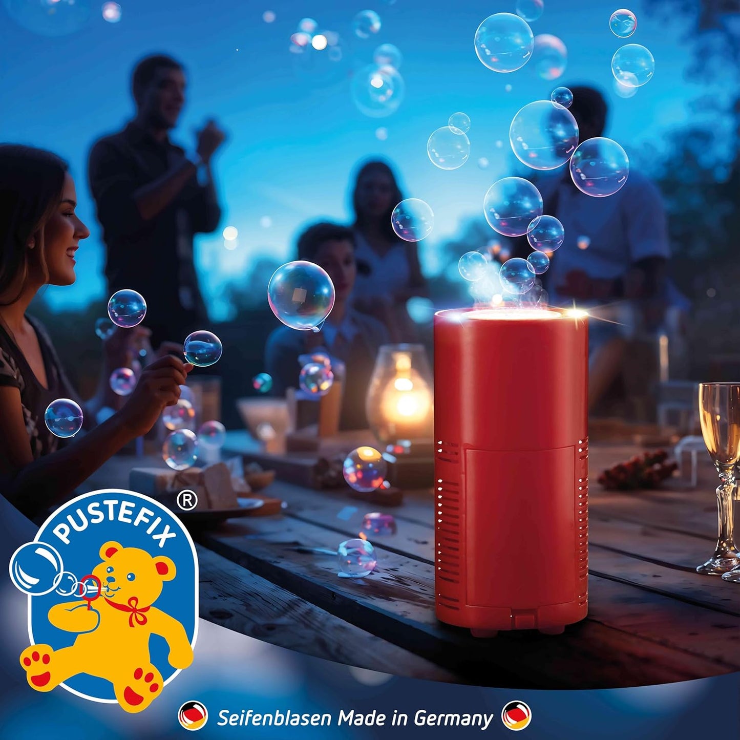 Pustefix - PUSTEFIX Bubble Fireworks met Bellenblaas