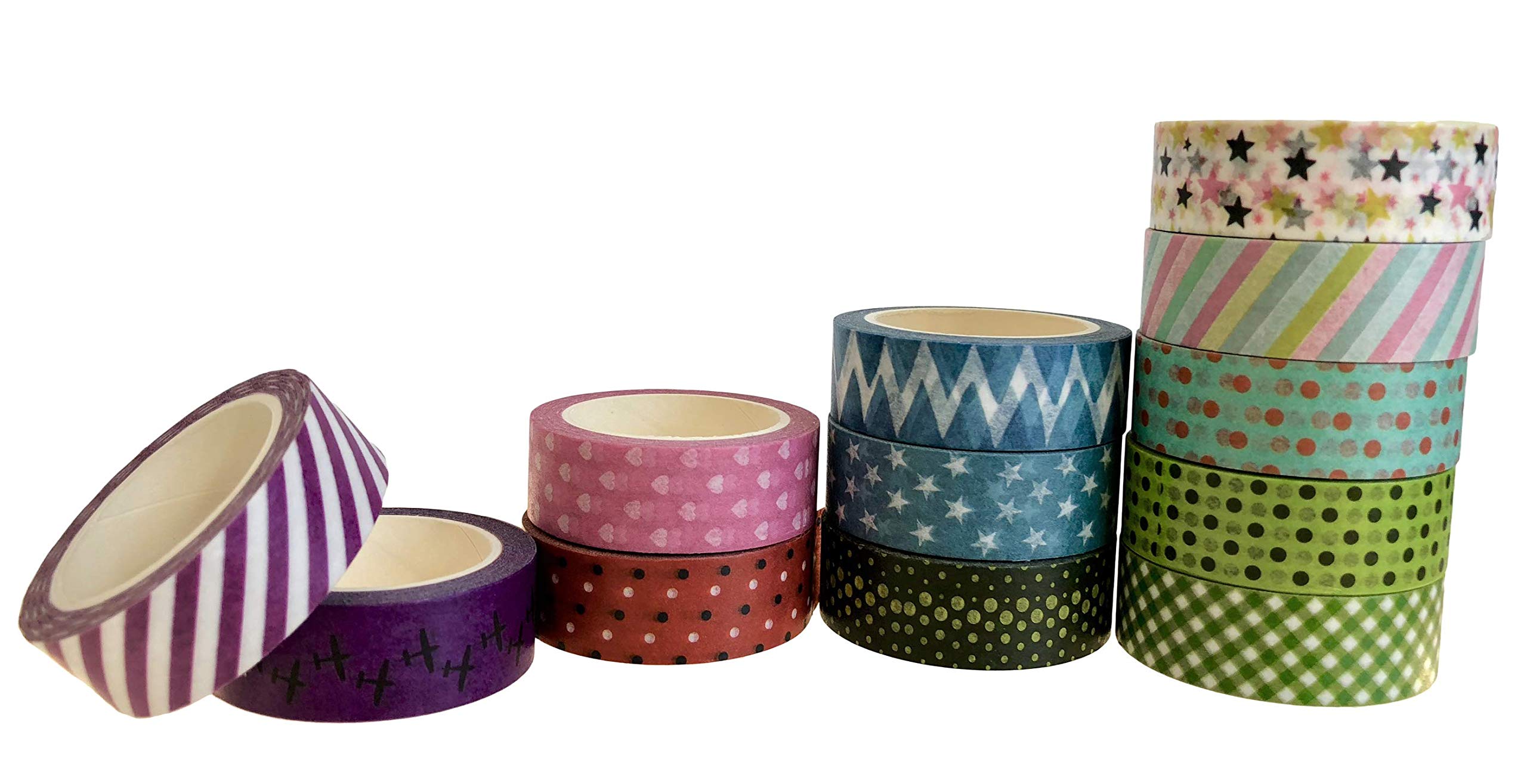 Colorations - Colorations - Washi Tape Patronen 12 x 975cm.