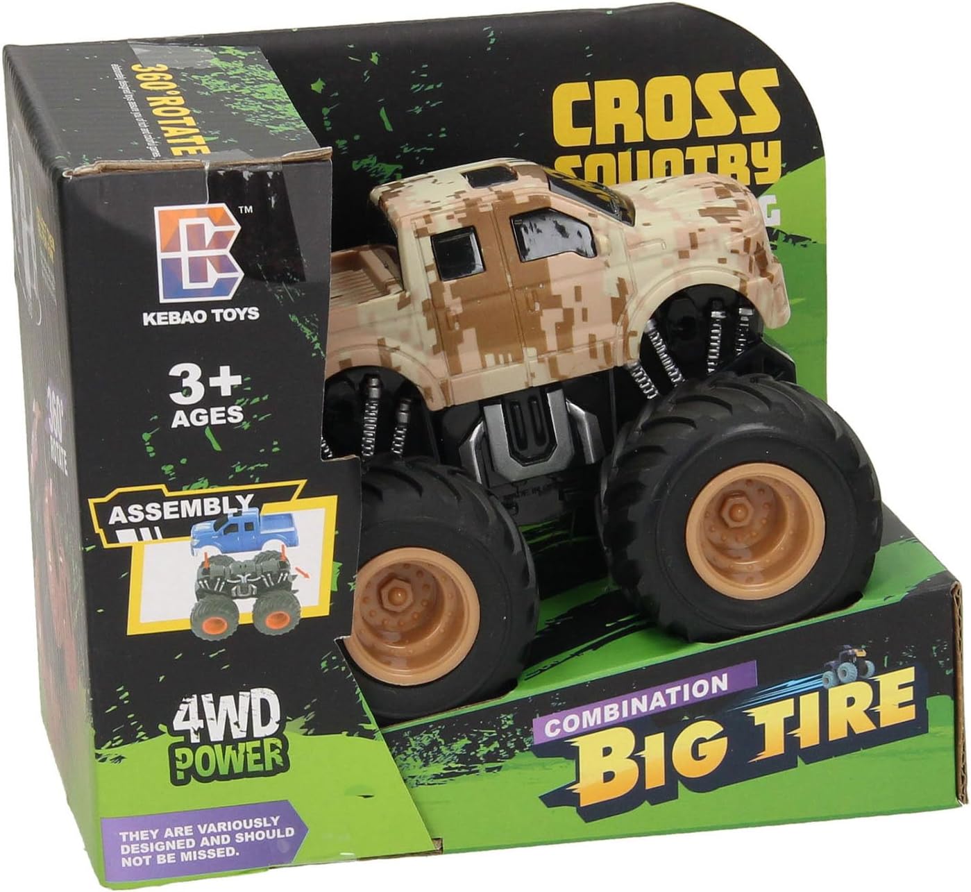 Cross Country Camouflage Car