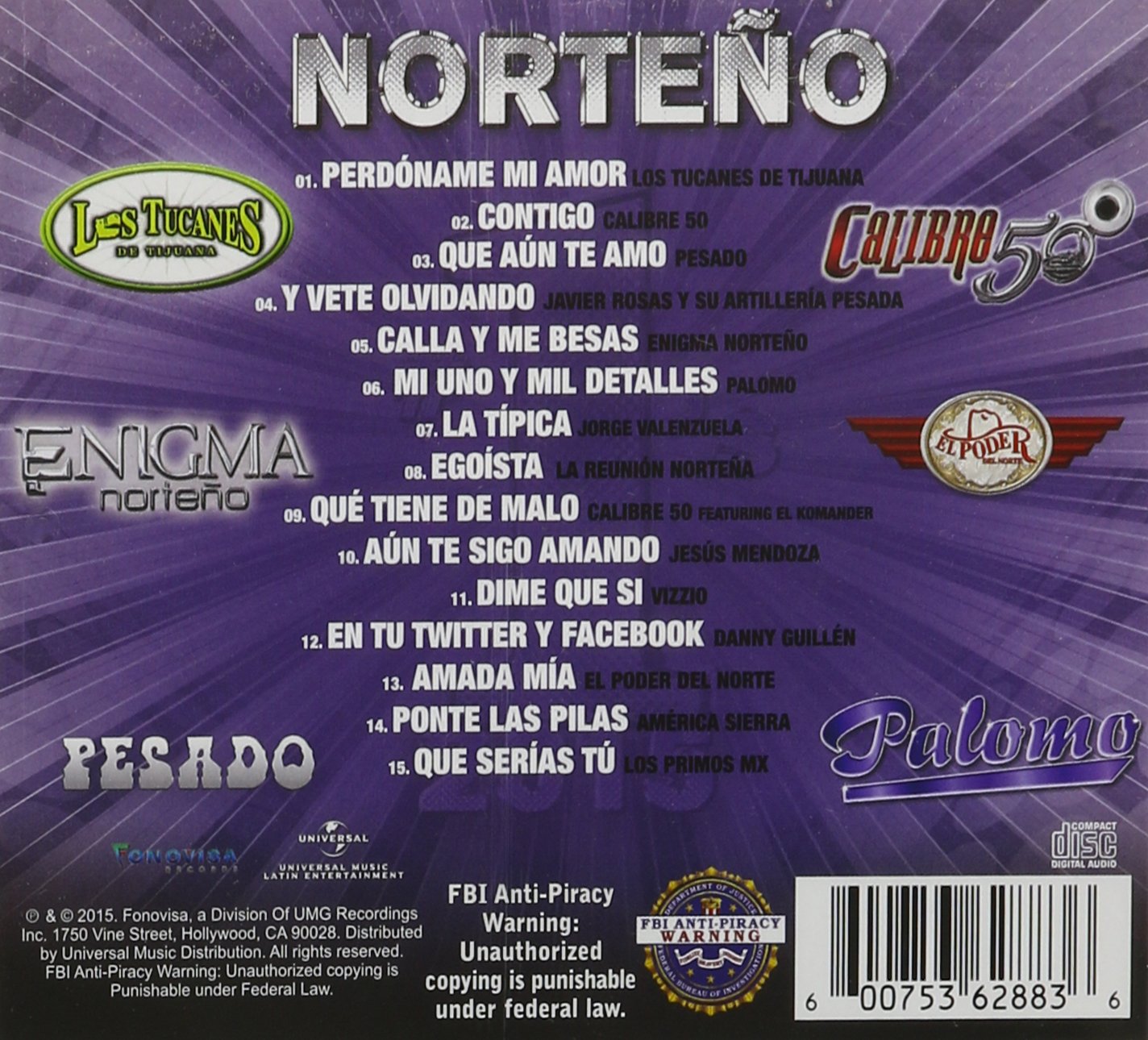 Norteno #1`S 2015