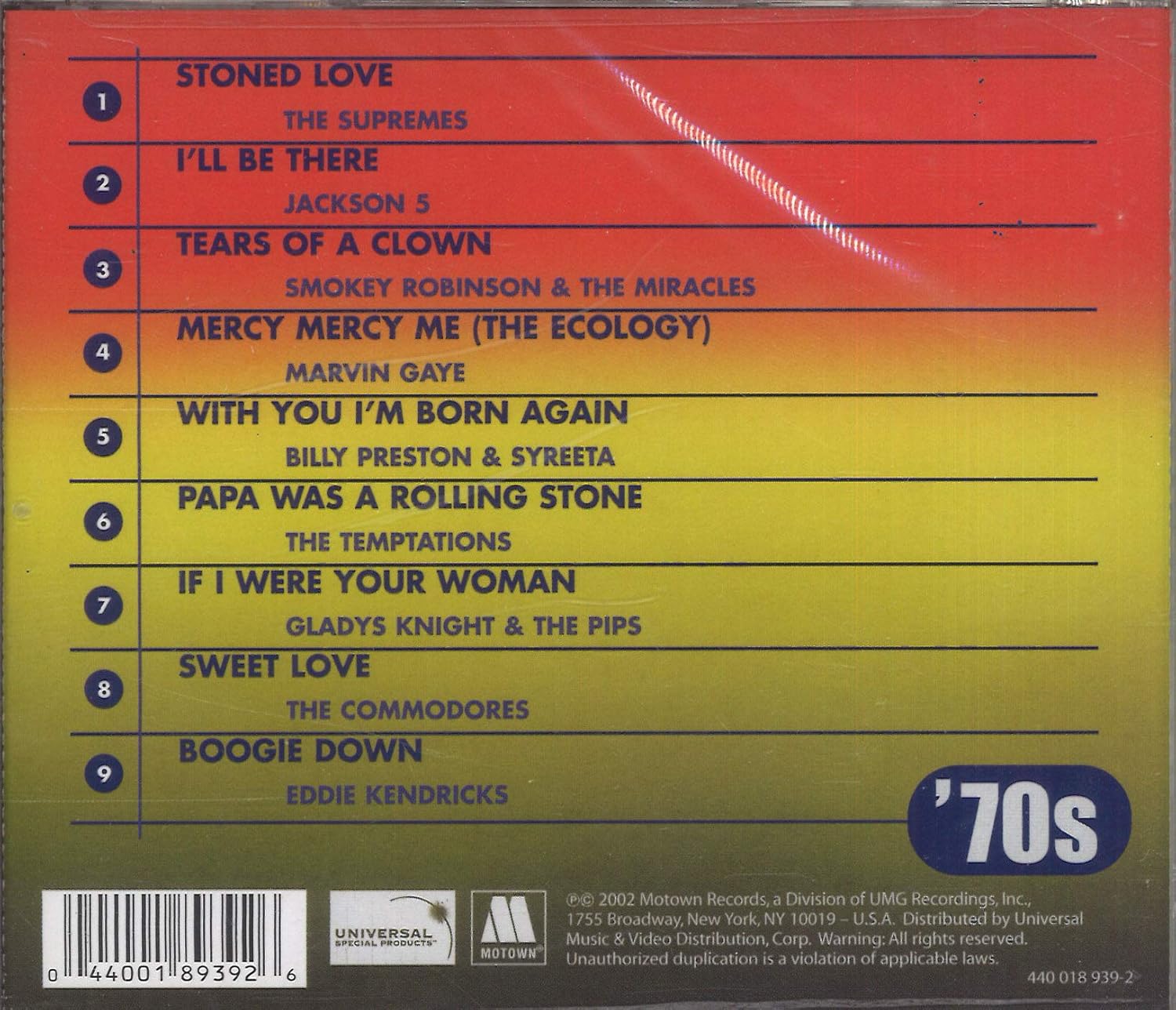 100% Motown-70`S