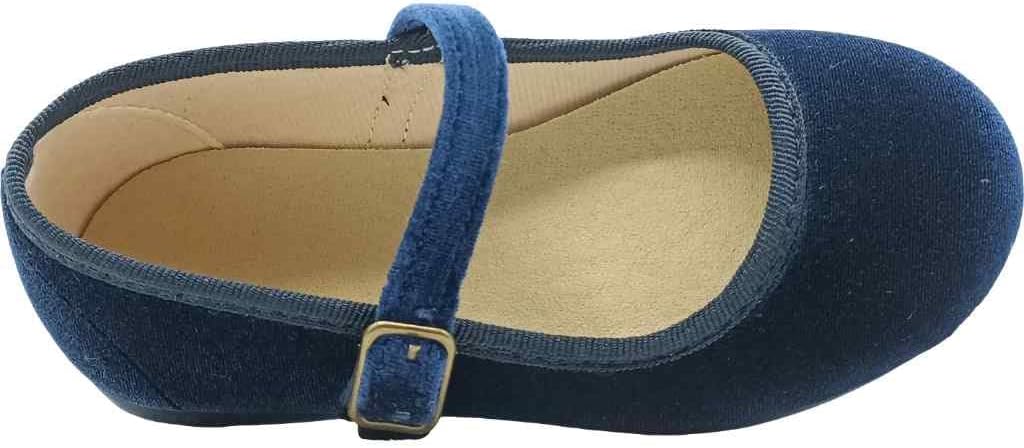 TOKOLATE Girl's Velvet Low Cut Mary Jane