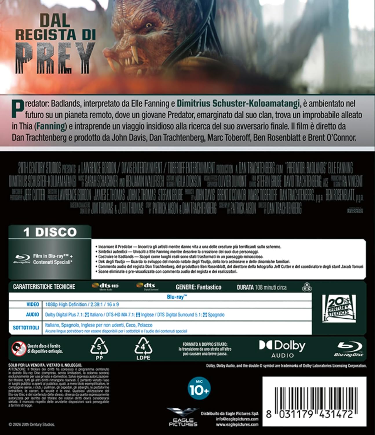 Blu-Ray Predator: Badlands