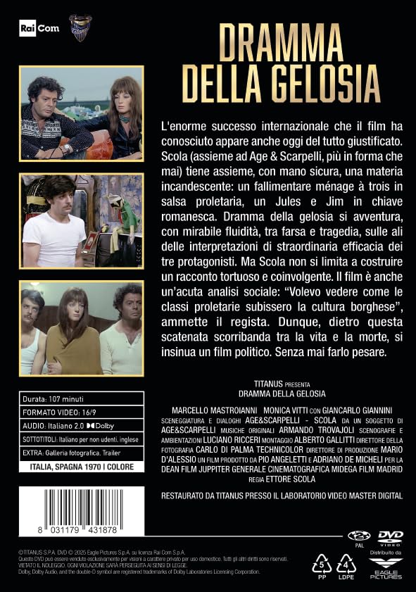 Dvd Dramma Della Gelosia