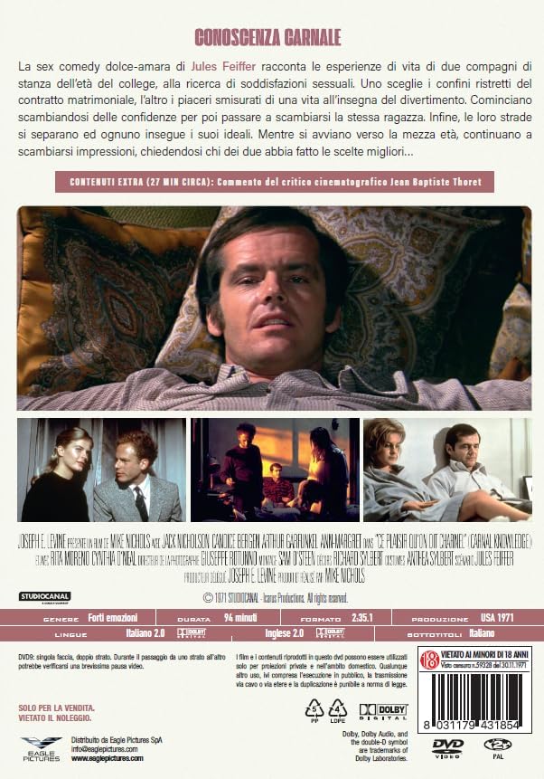 Dvd Conoscenza Carnale