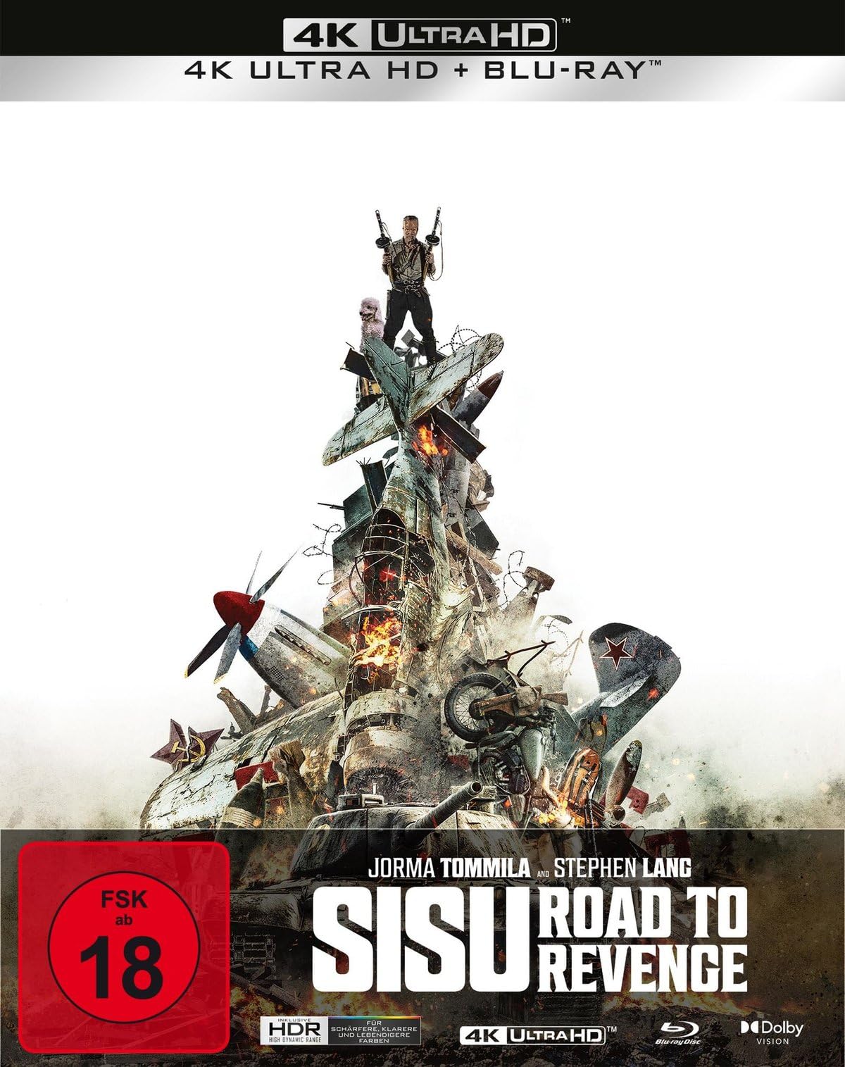 Sisu: Road to Revenge (Limitiertes Steelbook, 4K-UHD, Blu-ray