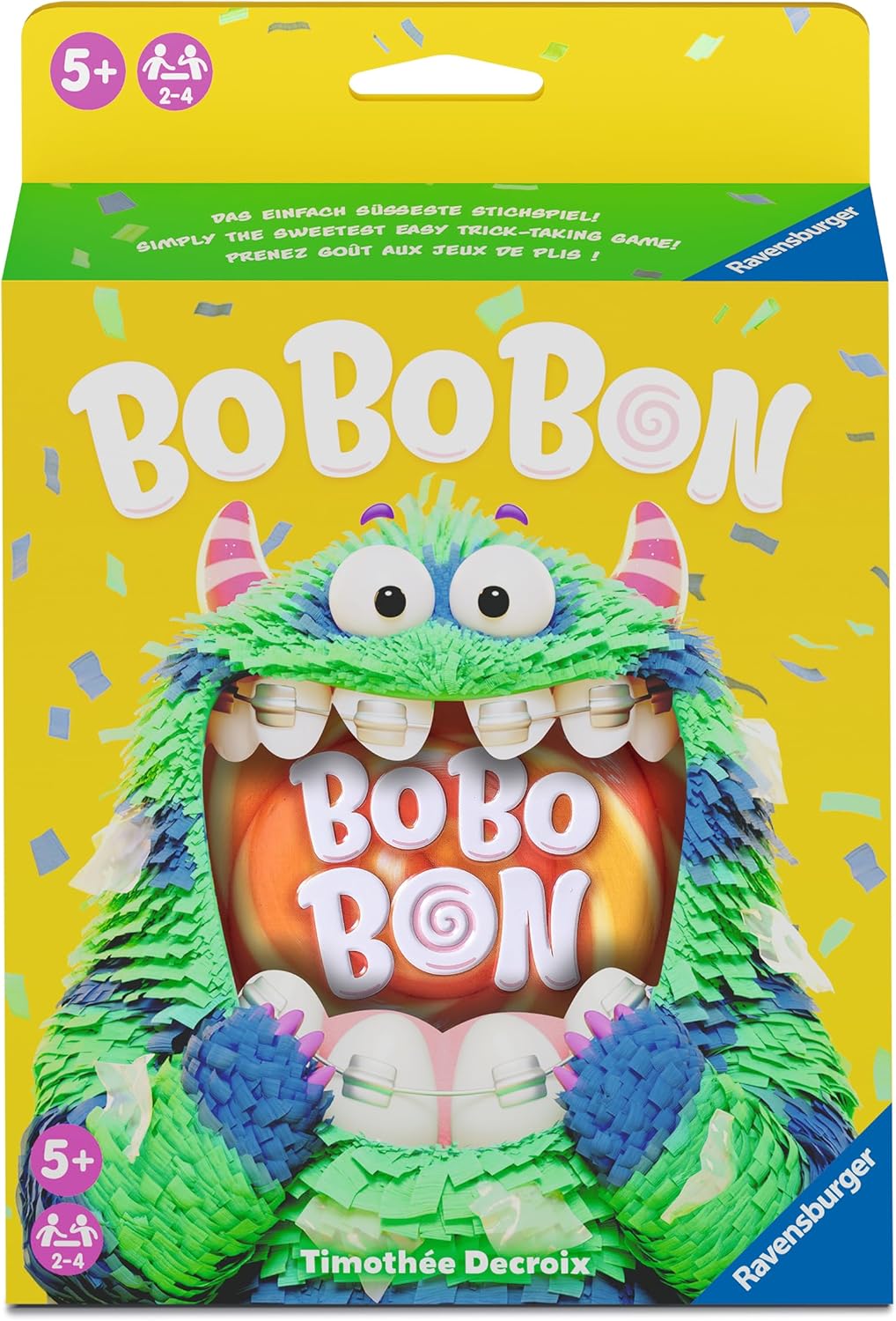 Ravensburger Bo Bo Bon Card Game - Card game for kids, aged 5 up