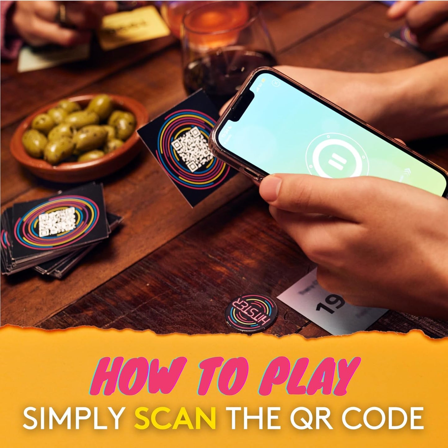 Hitster Guilty Pleasures - The Music Party Board, Card & Quiz Game for Your Most Loved & Cheesy Tunes - 300+ New Songs - Guess the Song, Year & Artist - Adult & Family Games, 2-10 Players - Jumbo (UK