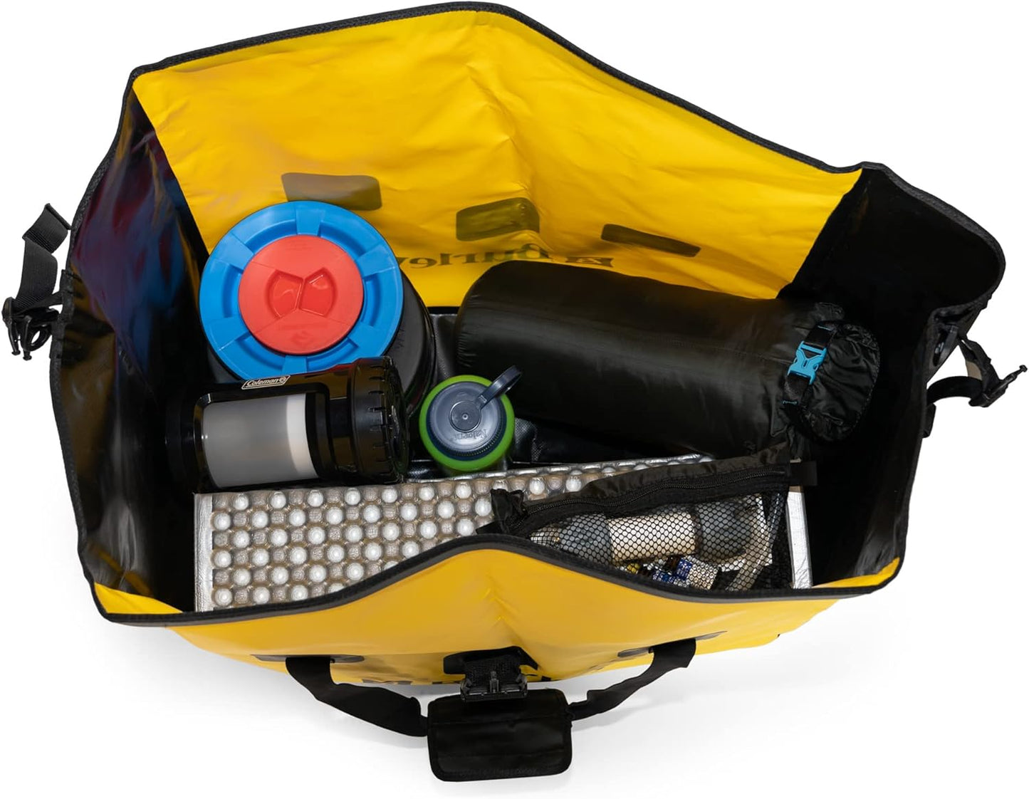 Burley Design Unisex-Erwachsene Dry Bag, Gelb/Schwarz, One Size