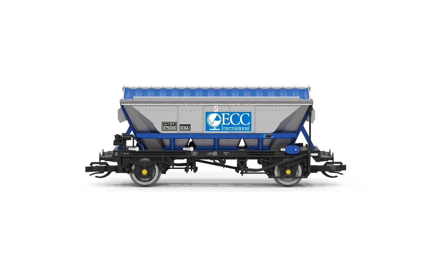 Hornby TT:120 TT6048 CDA Hopper, ECC, No.375026 Wagon Model Railway