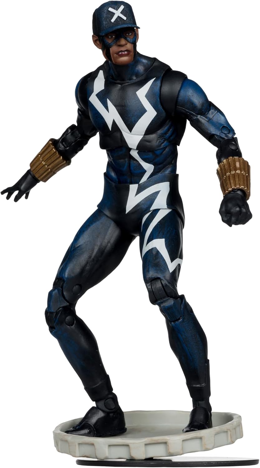 Dc Multiverse Action Figure Static Shock (Trial By Fire) (Gold Label) 18 Cm