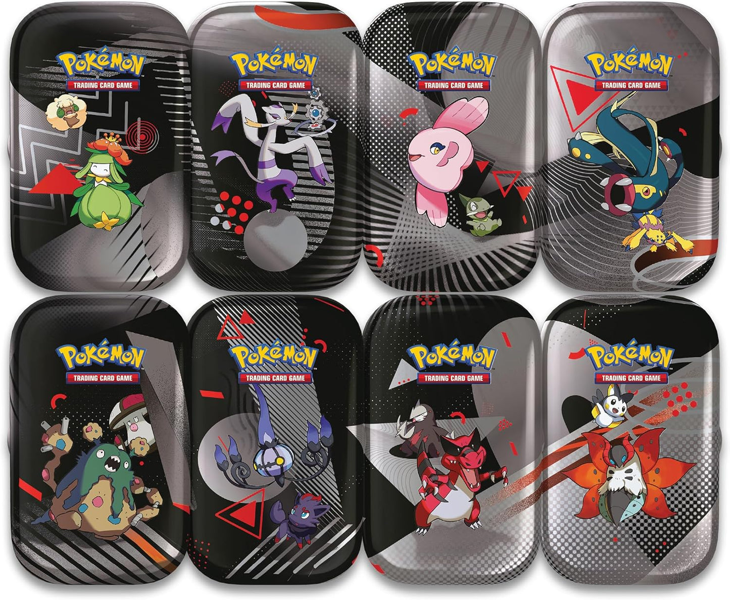Pokémon TCG: Unova Mini Tin – Garbodor & Amoonguss (2 Booster Packs & 1 Sticker Card