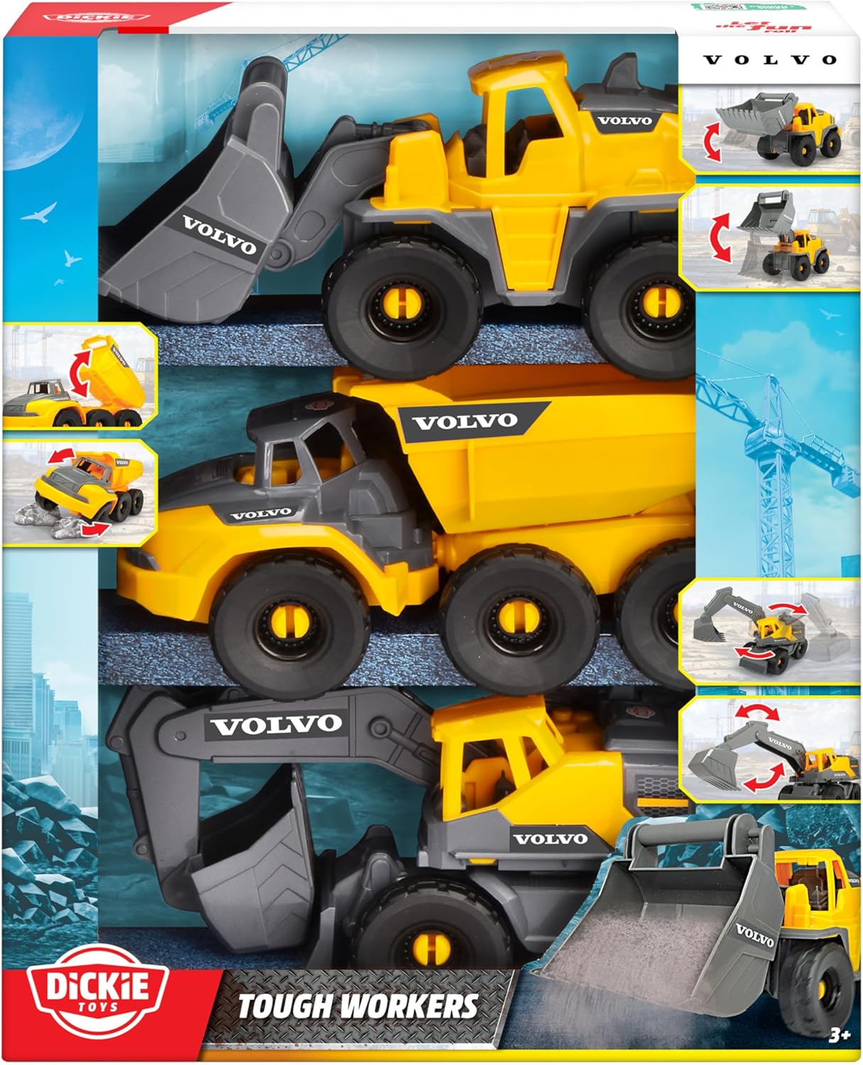 Dickie Toys - Volvo On Site Work Force (203725007)
