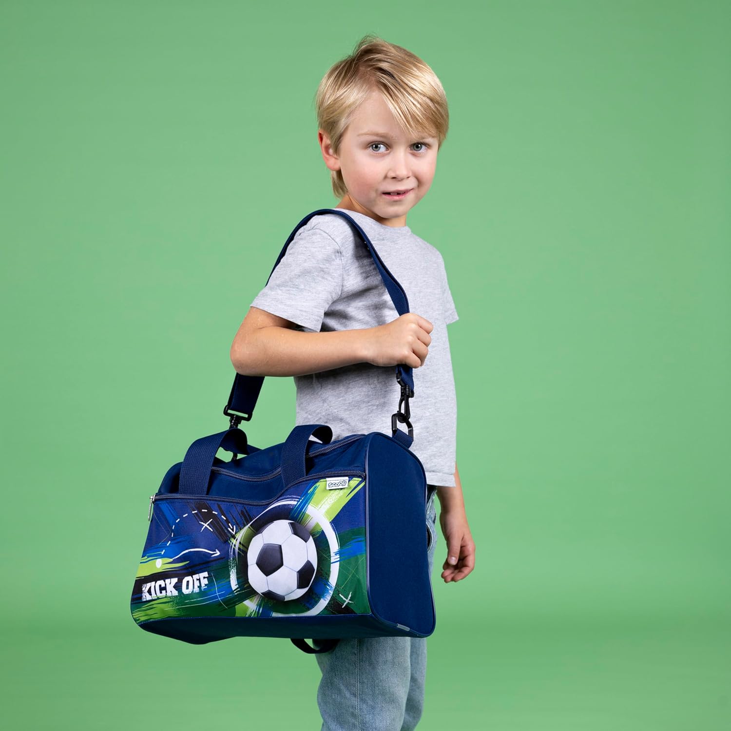 Scooli - Sports Bag for Children - 23 x 35 x 16 cm - Spacious Main Compartment - Adjustable Shoulder Strap - School Accessories - Shoulder Bag