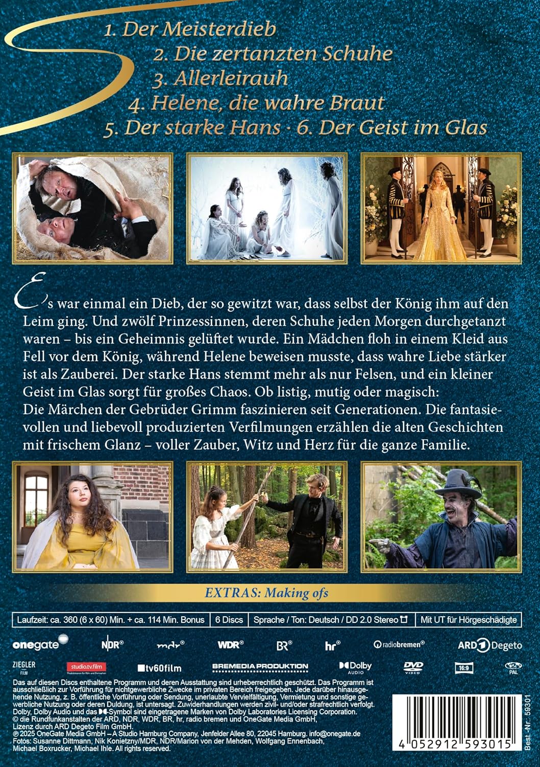 Sechs auf einen Streich - Grimms Märchen-Box
