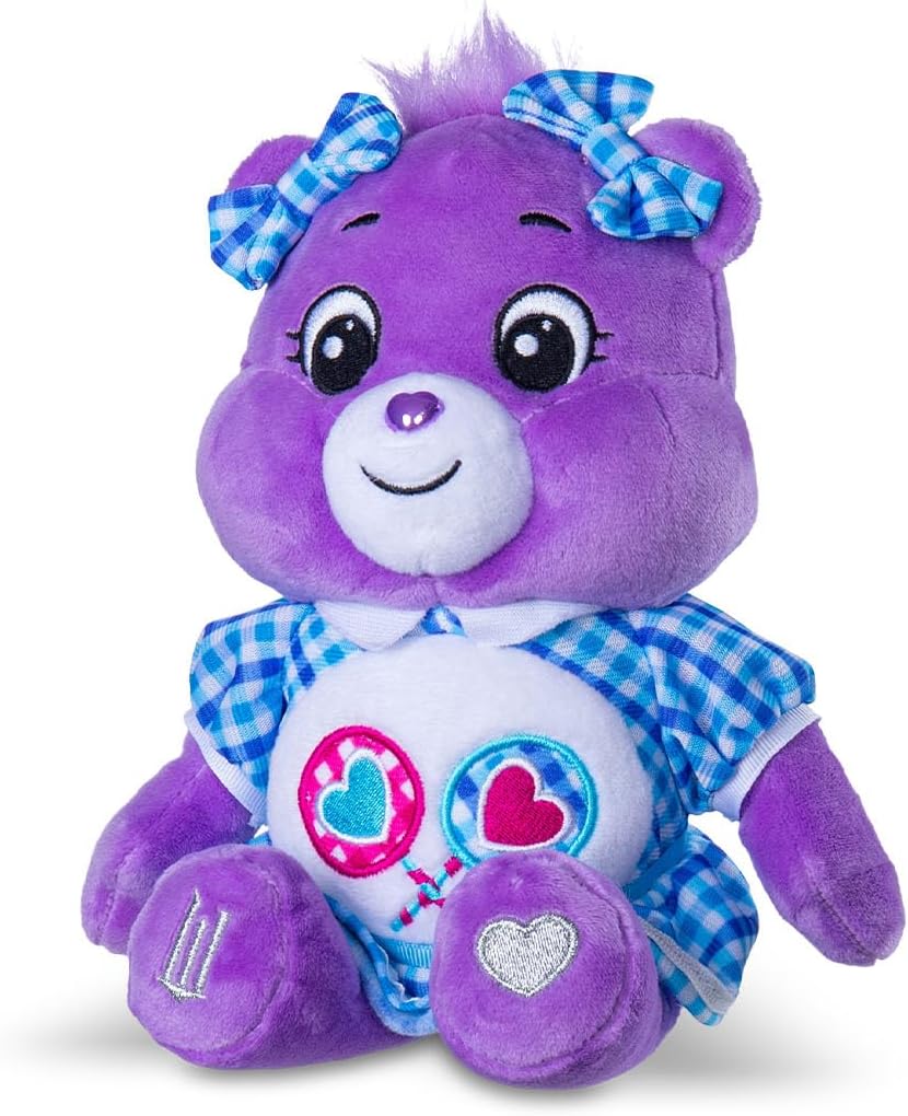 Basic Fun Care Bears x Wicked 22cm Plush – Share Bear as Dorothy – Limited Edition Soft Toy from Theatrical Crossover – Collectible Plush for Kids & Fans