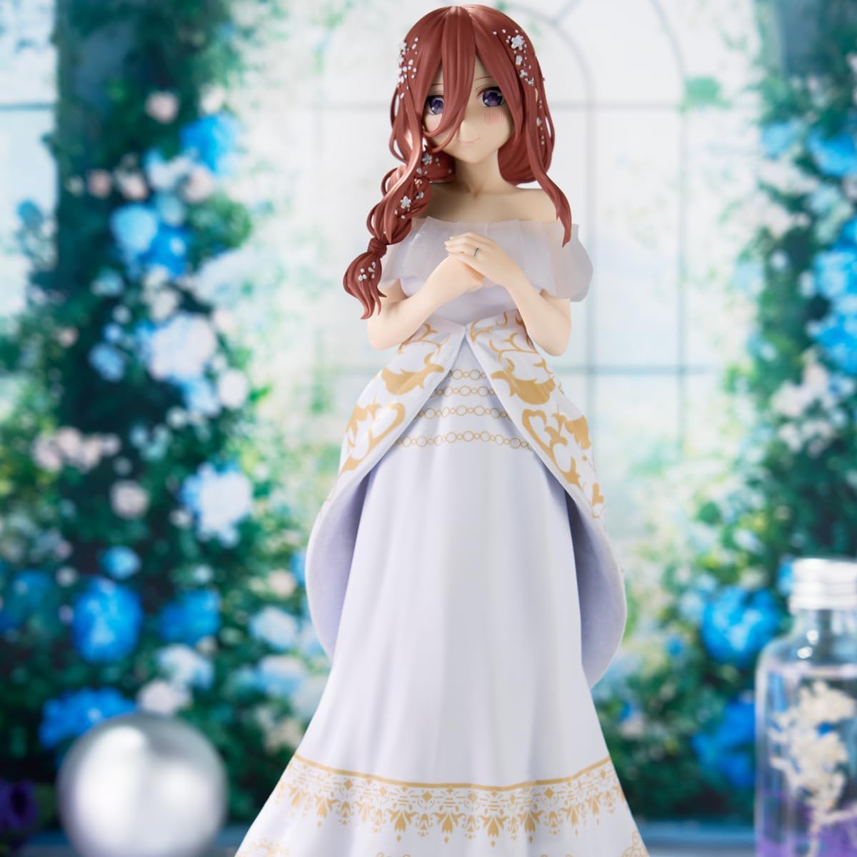 Banpresto Miku Nakano The Quintessential Quintuplets Action Figure, Animation Original Art Exhibition Ver. 23 cm, BP29603P Multicolor, Collectible Figure, Optimo for Anime Fans