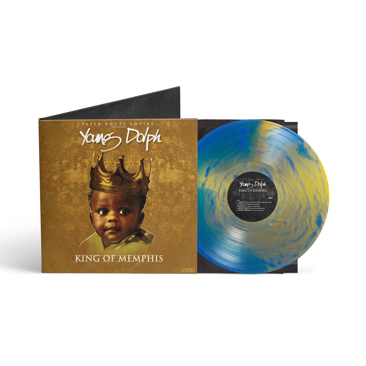 King of Memphis (10yr Anniversary - Royalty Blue & Gold Vinyl)