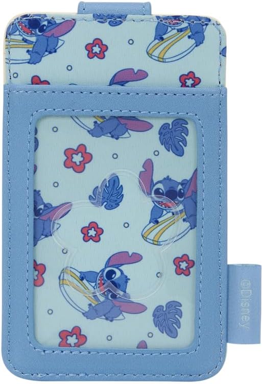 Loungefly Disney Lilo and Stitch Animal Friends Surfing Cardholder