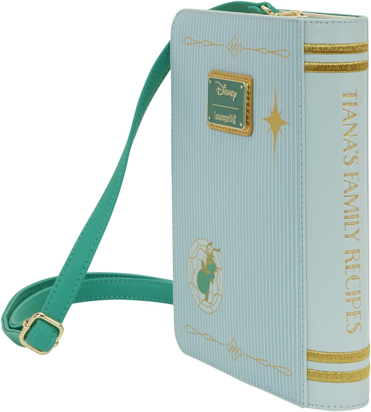 Disney Princess and The Frog Princess Tiana Recipe Book Crossbody Bag