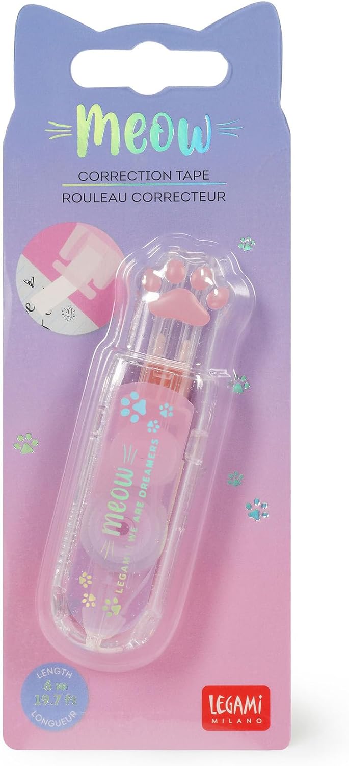 Legami CORRECTION TAPE MEOW - KITTY