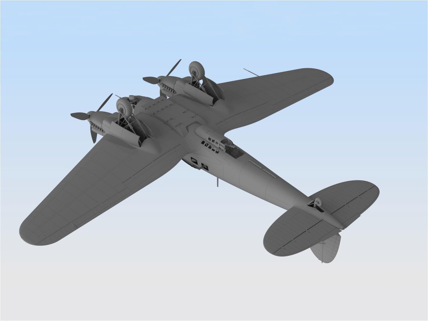 ICM 1:48 - He 111H-16, WWII German Bomber