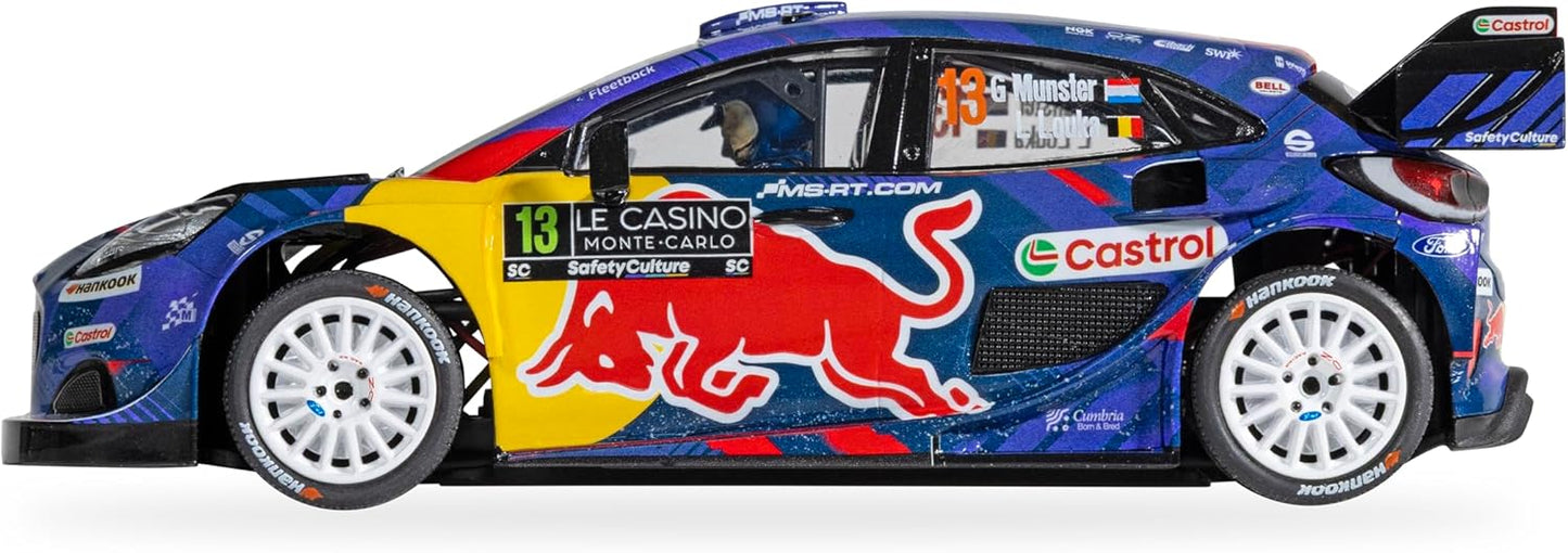 Superslot H4654 Ford Puma Rally1 Monte Carlo 2025, Slot Car - Street & Rally, for ages 3+ Years