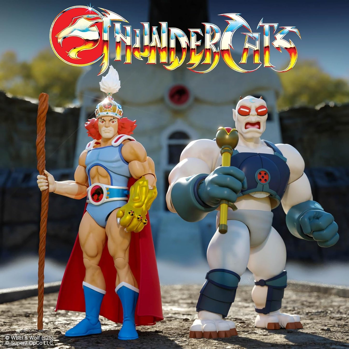 Super7 ULTIMATES! Thundercats King Lion-O - 7" Thundercats Action Figure with Accessories - Classic Cartoon Collectibles and Retro Toys