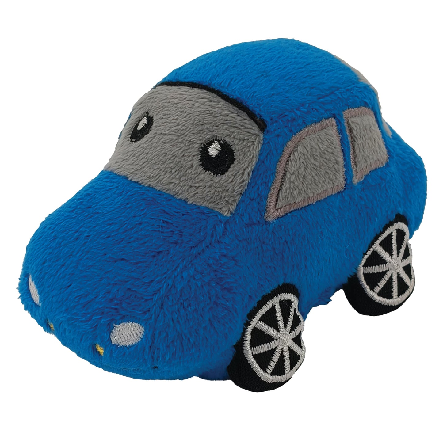 The Puppet Company Car Finger Puppet in Blue - Commute Plush Toy for Storytelling, Role Play and Travel - Cute Road Vechile Collectable for Children and Adults - 12cm