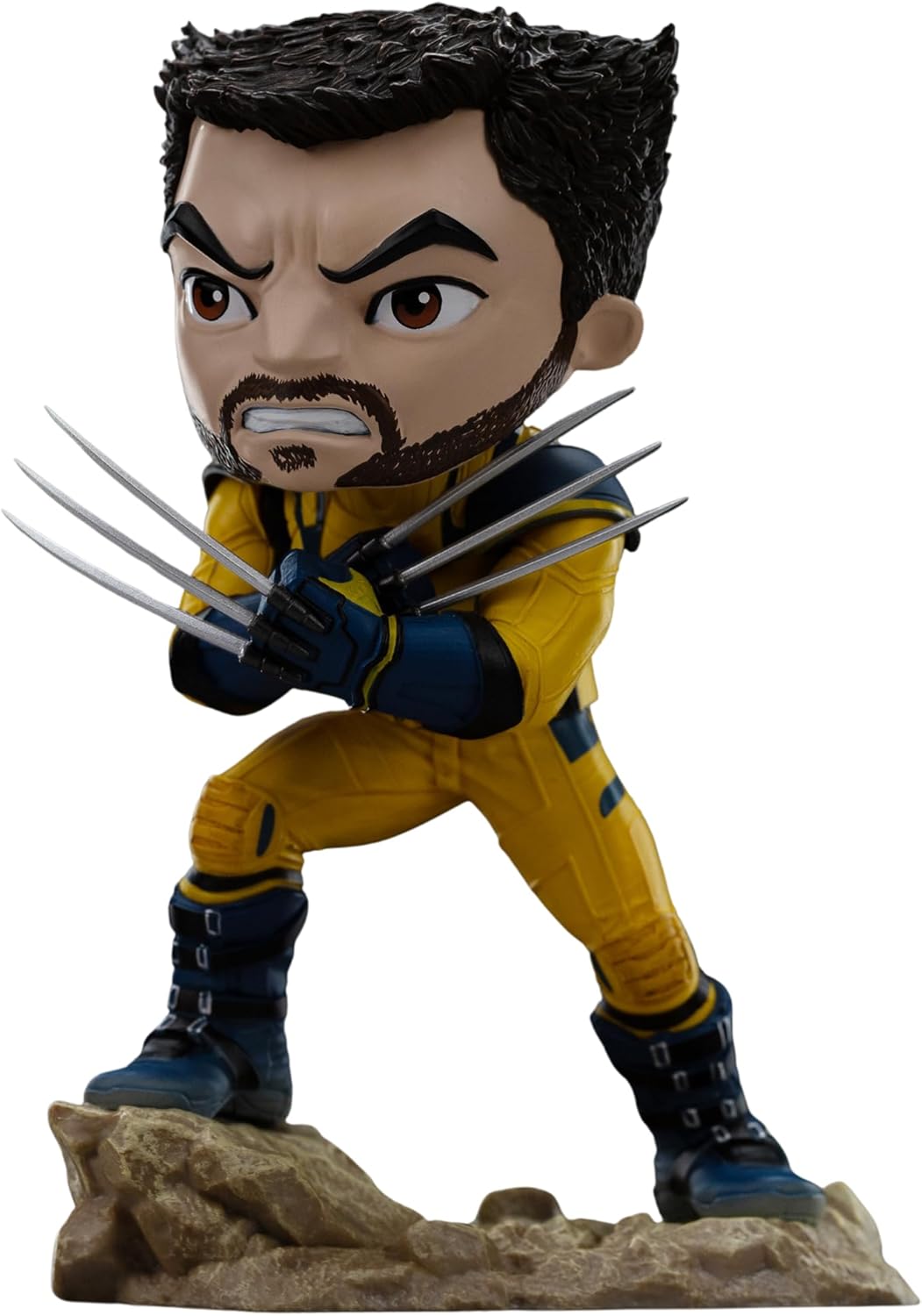 Iron Studios Statua da collezione Art Scale 1/10 Wolverine (Unmasked) - Minico Polystone Resina Multicolore 14 cm