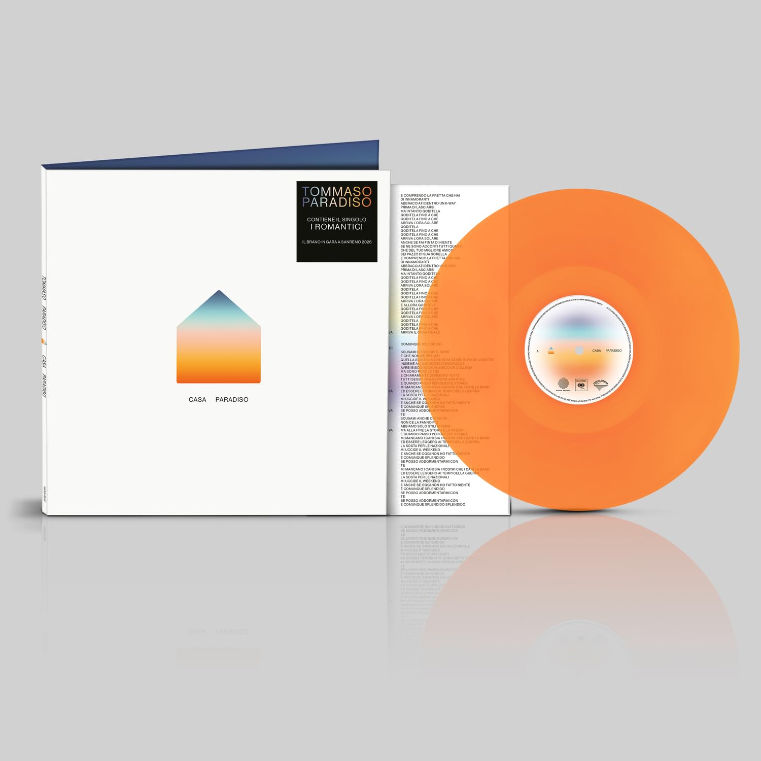 CASA PARADISO - LP Arancione (Sanremo Edition