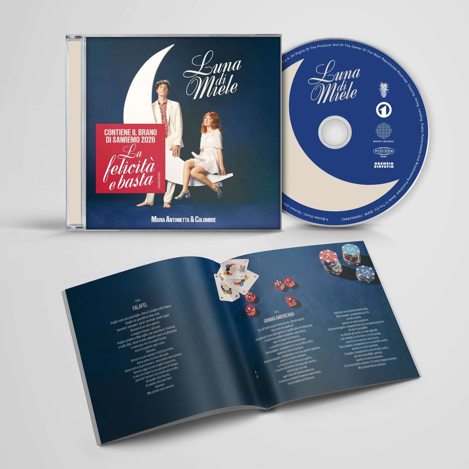 LUNA DI MIELE - CD Jewelbox (Sanremo Repack