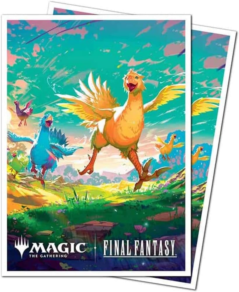 Ultra Pro | Magic The Gathering: Final Fantasy 105ct Apex Deck Protector Sleeves - Q4 Premium AA | Trading Card Game Accessory
