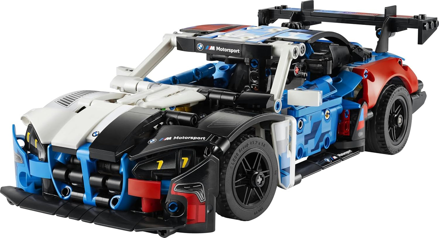 LEGO Technic BMW M4 GT3 EVO Race Car Toy - Model Kit w/ V6 Engine, Steering & Opening Doors - Gaming Gift for 11+ Year Old Boys & Teenage Motorsport Fans - 42226