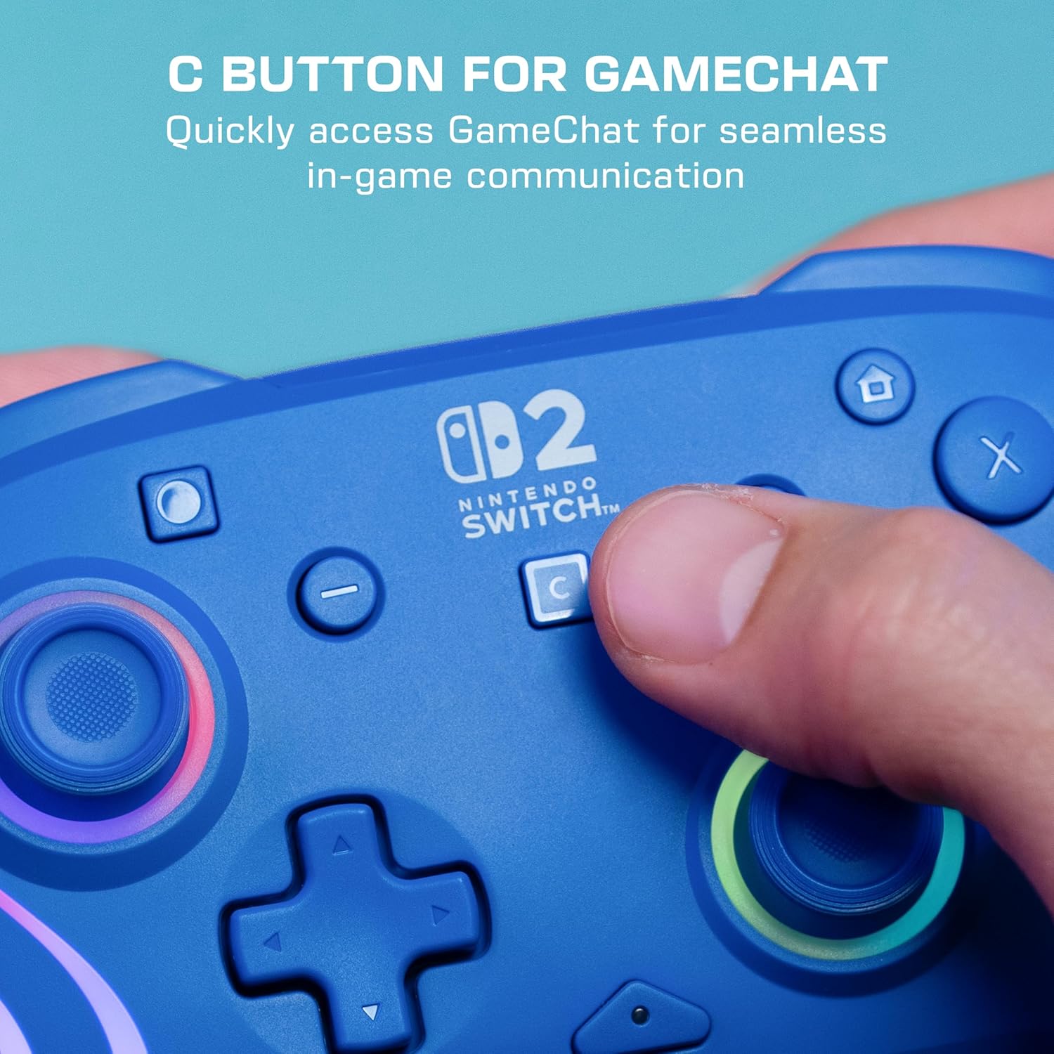Turtle Beach - Wireless Controller - Afterglow Wave (Blue)