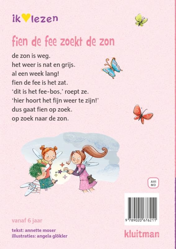 Uitgeverij Kluitman - Fien de Fee Zoekt De Zon AVI M3